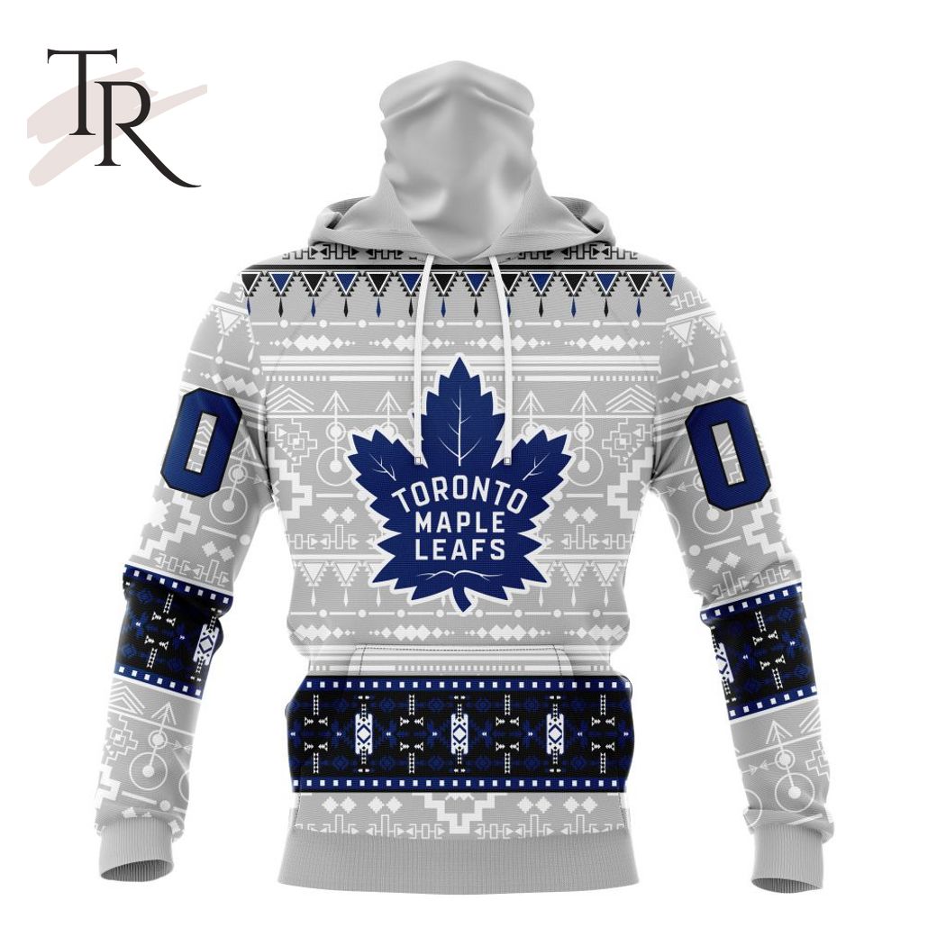 New 2025 NEW] ized NHL Toronto Maple Leafs Special Native Design Custom Hoodie - Image 4
